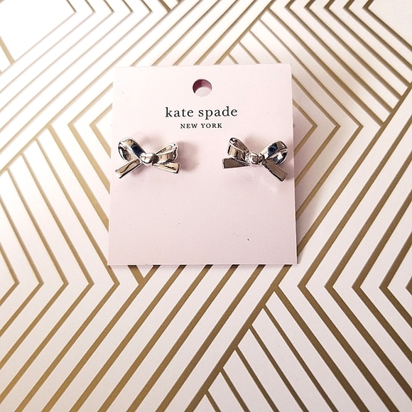kate spade Jewelry Nwt Kate Spade Bow Earrings Poshmark